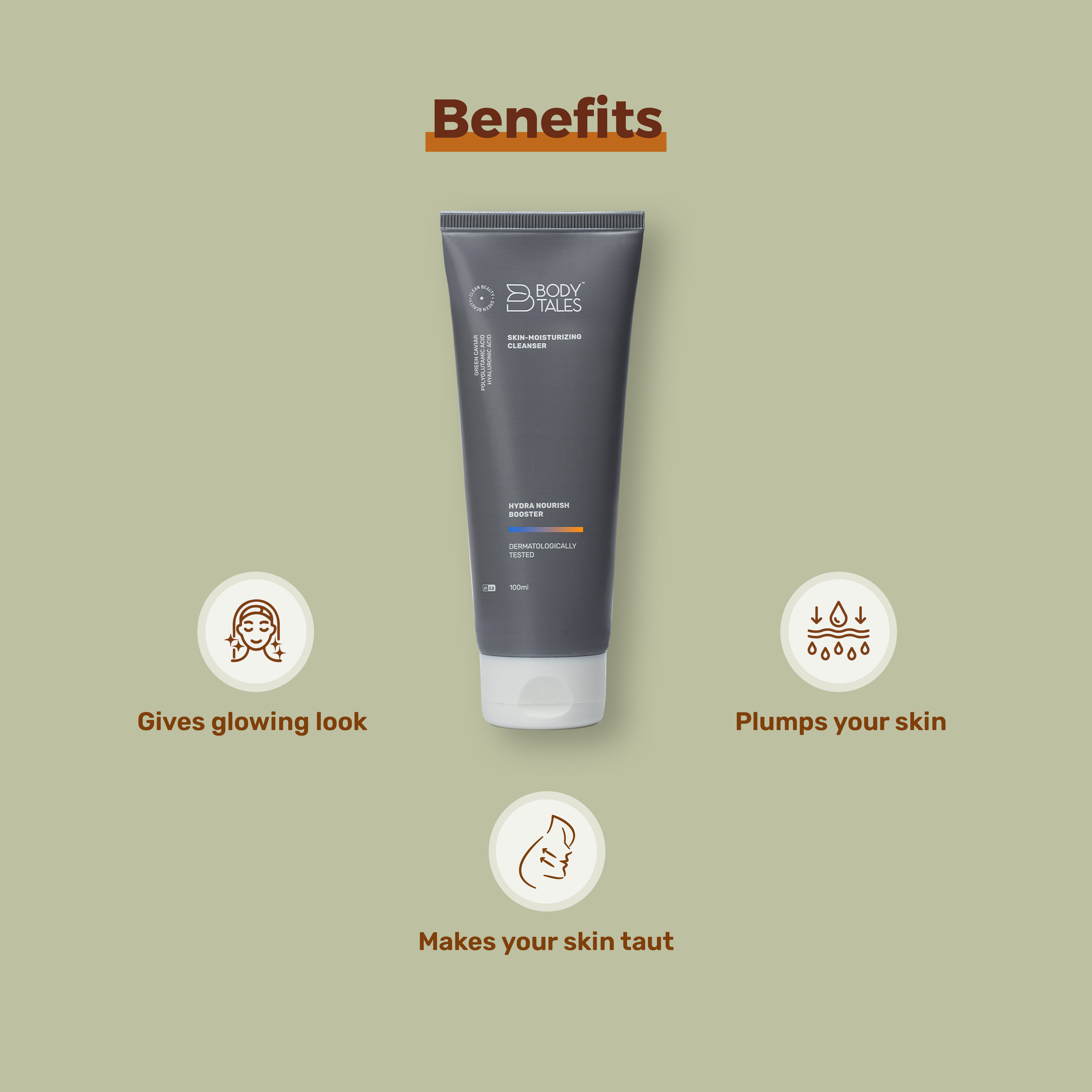 Benefits Hyaluronic Acid Face Cleanser