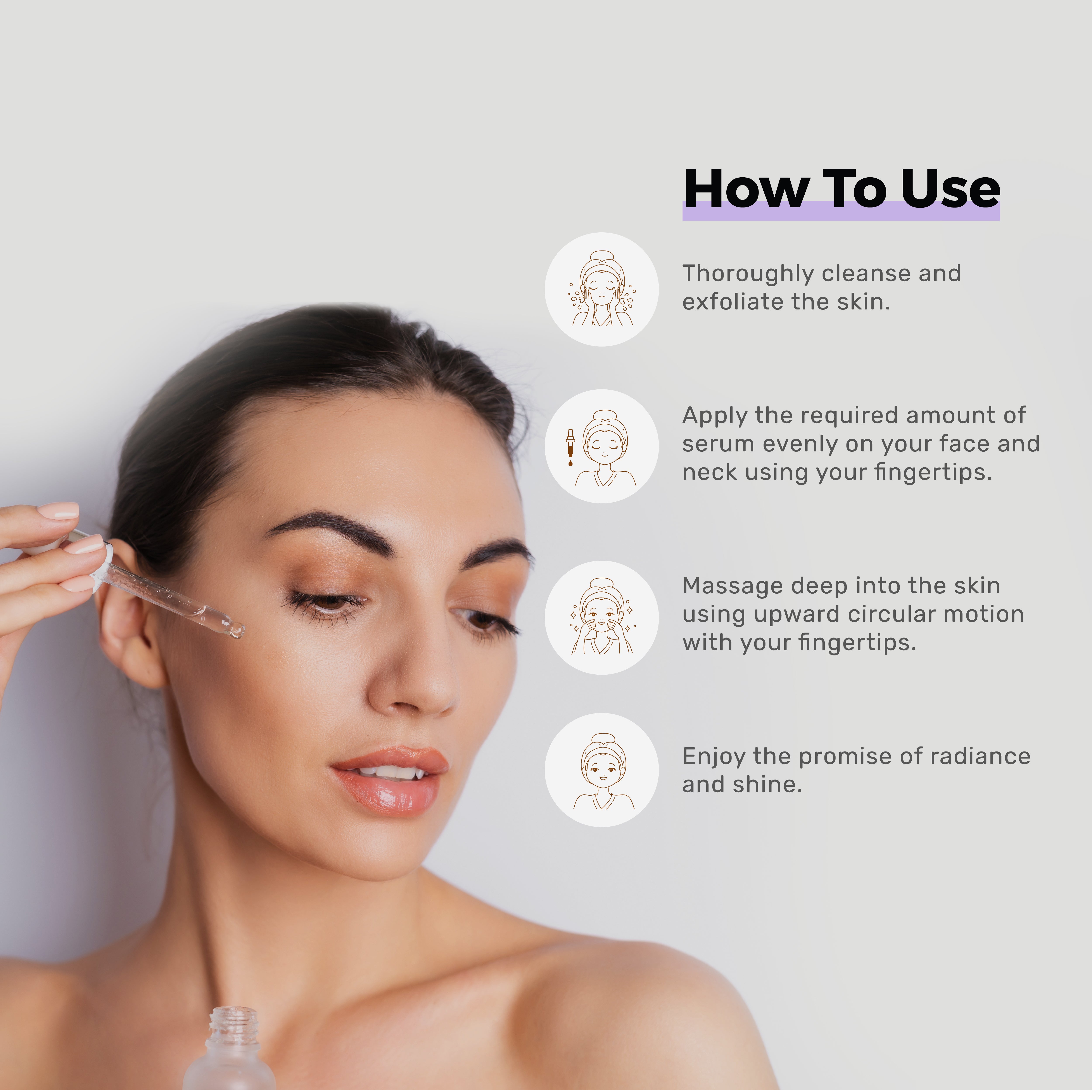 Niacinamide face serum how to use