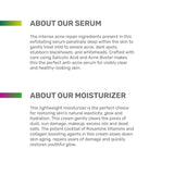 About serum & Moisturizer